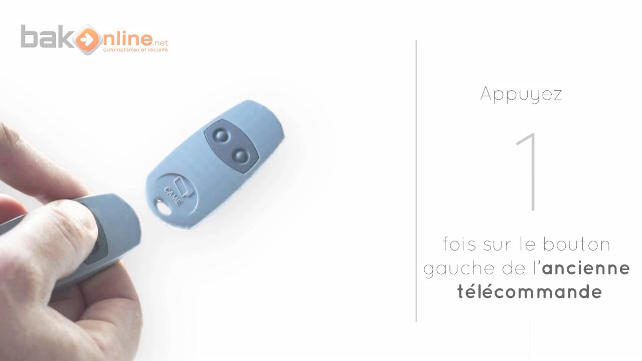 Tutoriel: Apprenez à programmer vos télécommandes Came Top 432 EV, EE et NA