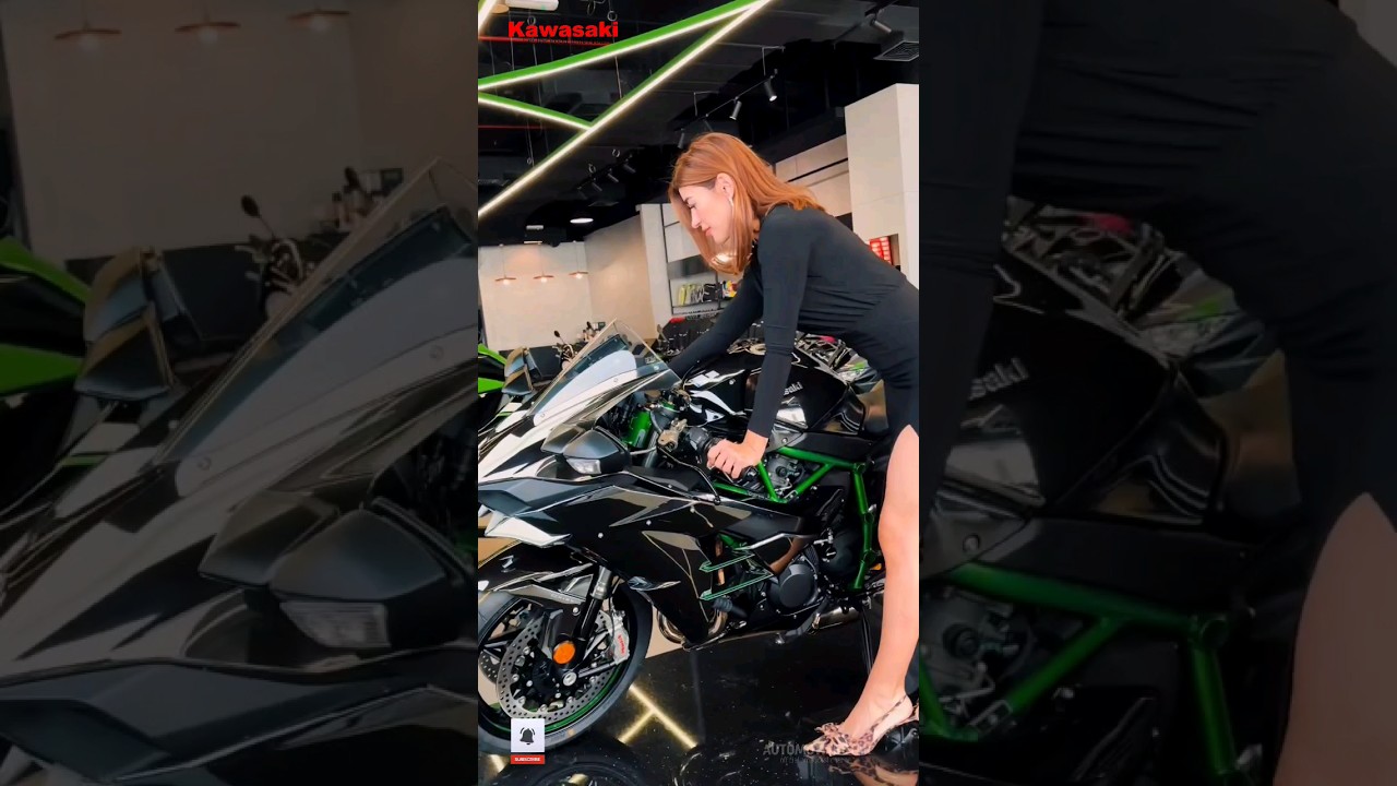 Новый мотоцикл Kawasaki H2R 2024 года ‼️ 