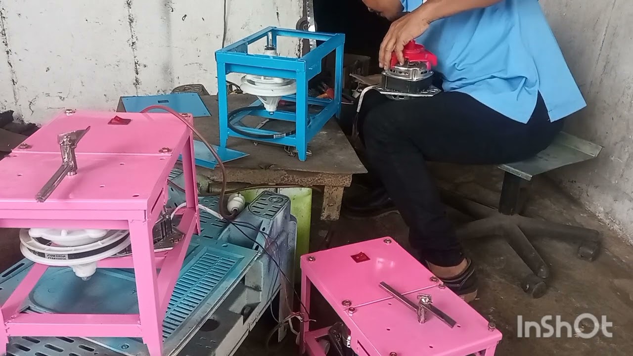 mixer rakitan roti dan donat aneka warna
