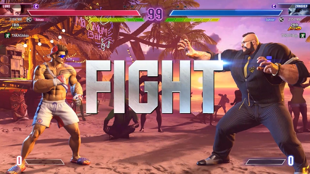 Street Fighter 6 🔥 Джуниор (Зангиеф, занимающий 1-е место в рейтинге) против Хинао (Люк, занимающ...