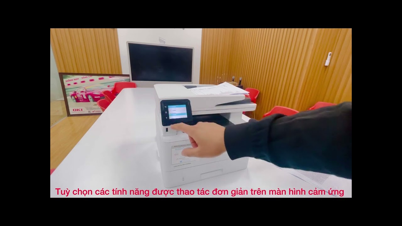 Hướng dẫn c&agrave;i đặt v&agrave; sử dụng m&aacute;y in HP4103FDW