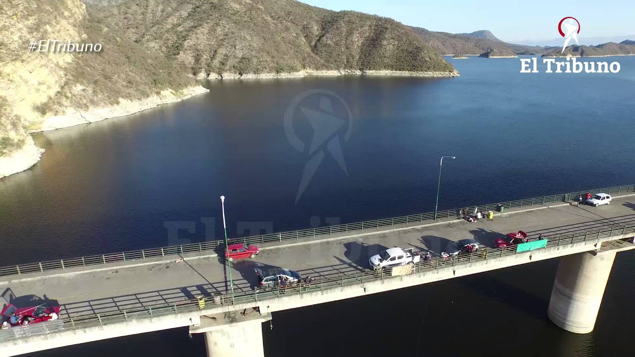 Dique Cabra Corral, un imponente espejo de agua