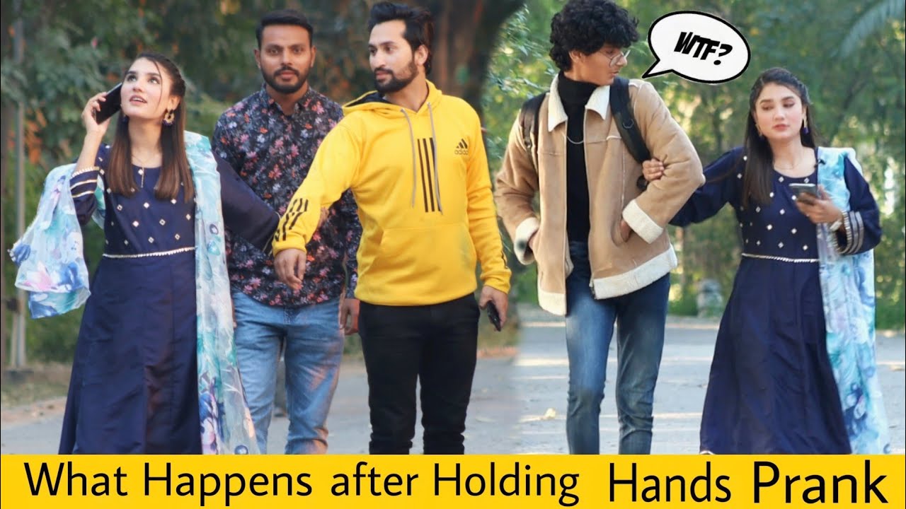 What Happens after Holding Hands of Strangers boys?😳😳@Crazy Comedy