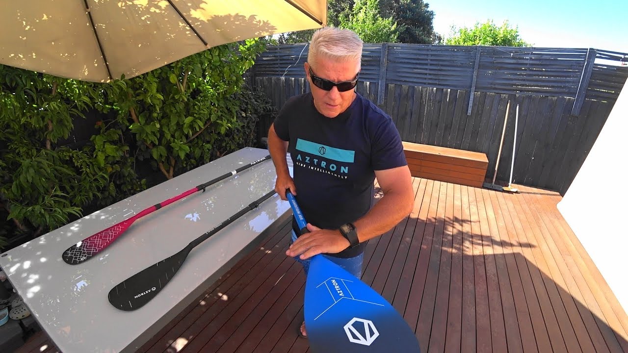 Aztron Paddle Review, Race Carbon 100. Power Carbon 70 , Speed Hybrid
