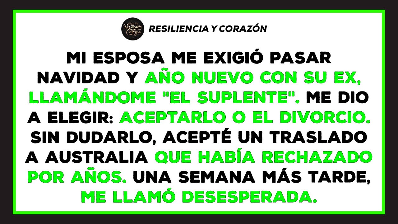 Mi esposa dijo que su ex merecía pasar la Navidad con ellos, pero para cuando llegó el Año Nuevo...