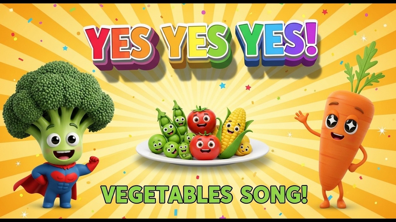 Vegetables Song - Get Kids to Eat Veggies! 🥦🥕 | Nursery Rhymes for Toddlers