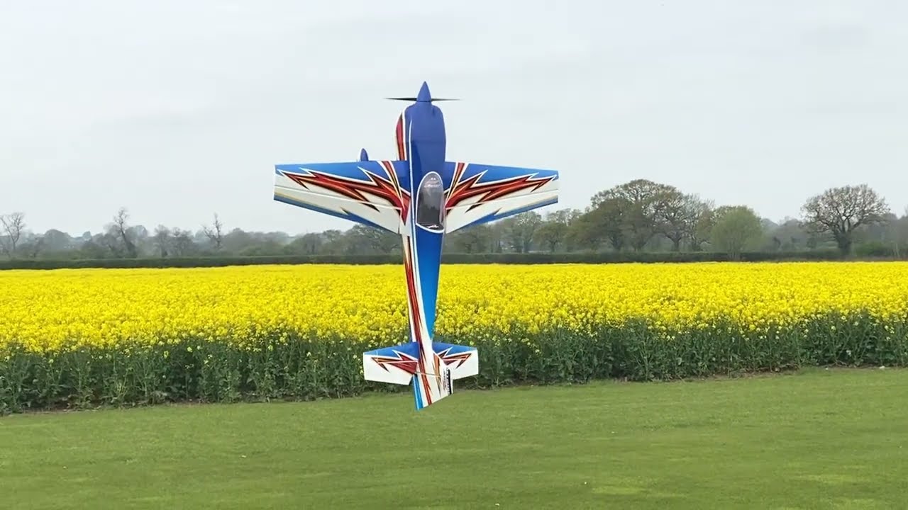 Will Waring flying the SkyWing Slick V2 powered by a GP123