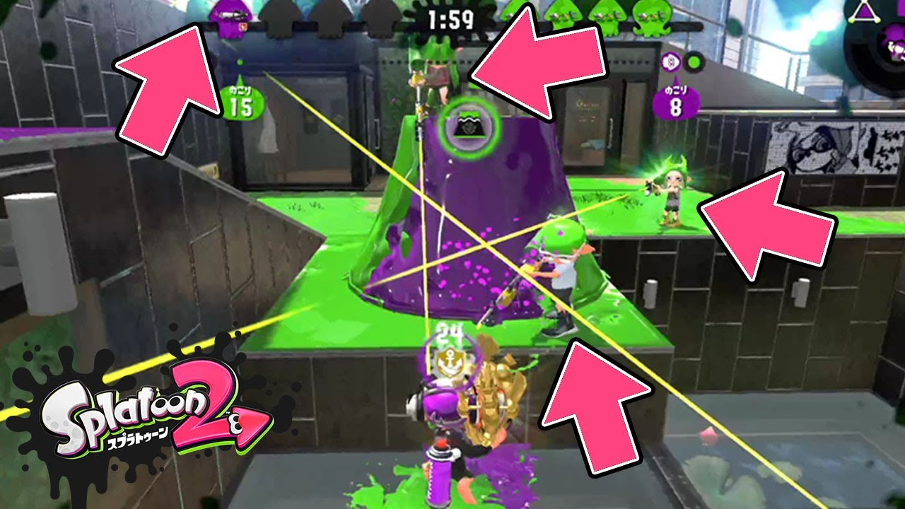 1対4でも相手が全員「ゴミエイムリッター」なら勝てる説ｗｗｗ【スプラトゥーン2】