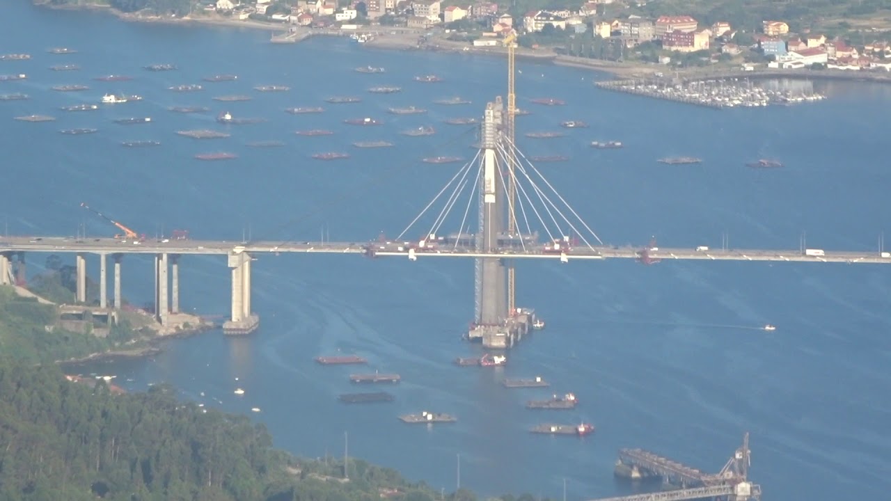 Aterrizando en Vigo, Galicia España