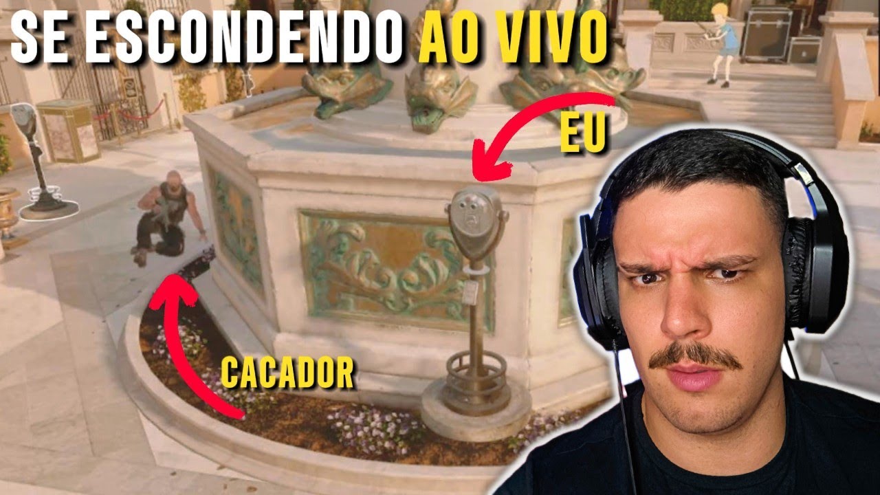 SE ESCONDENDO AO VIVO!! NOVOS MAPAS