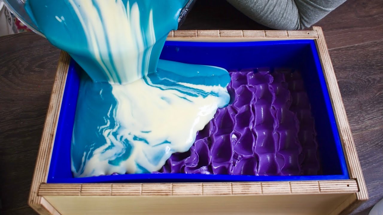 Flower Garden Cold Process Soap Making