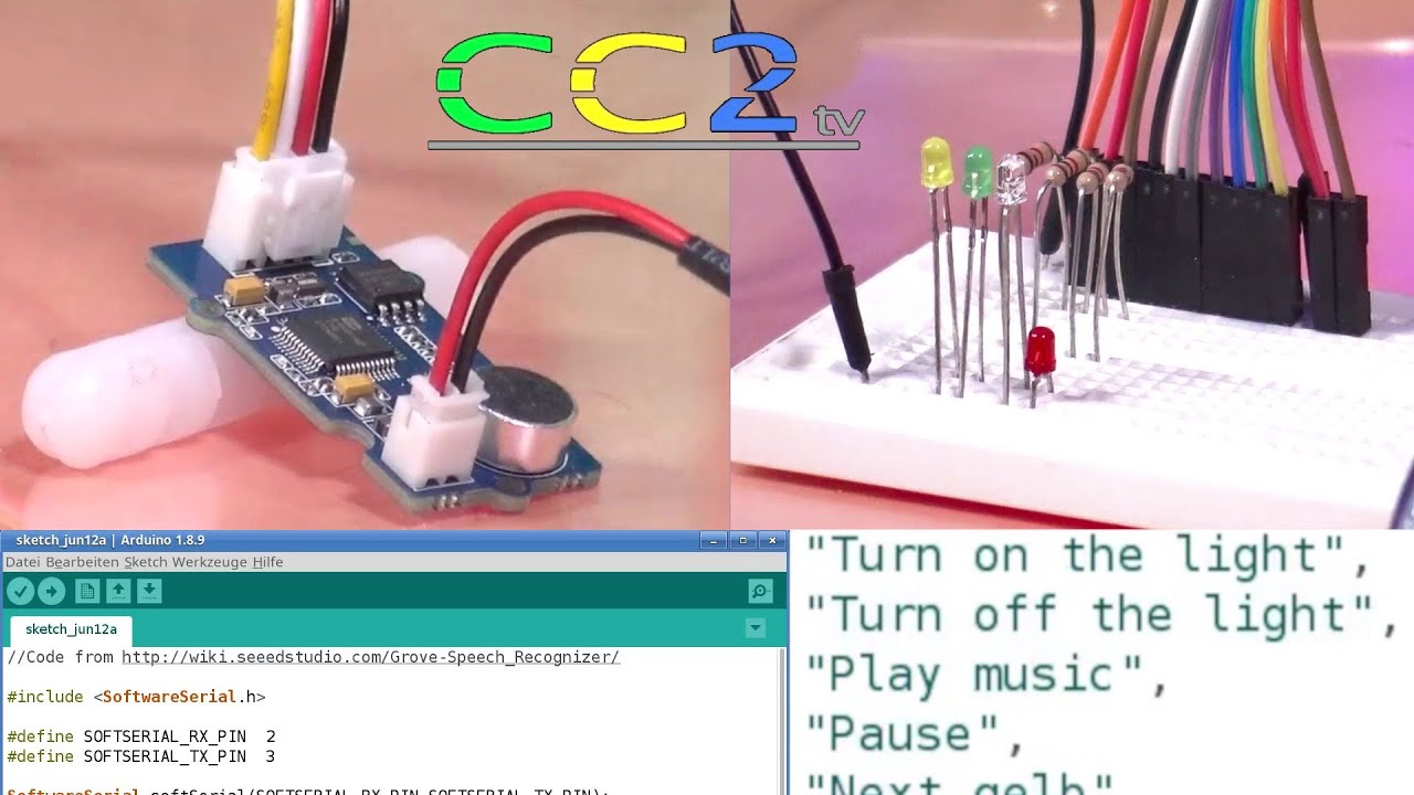 Spracherkennung ganz einfach mit Seeed Studio - Ein Filetstück aus CC2tv #252
