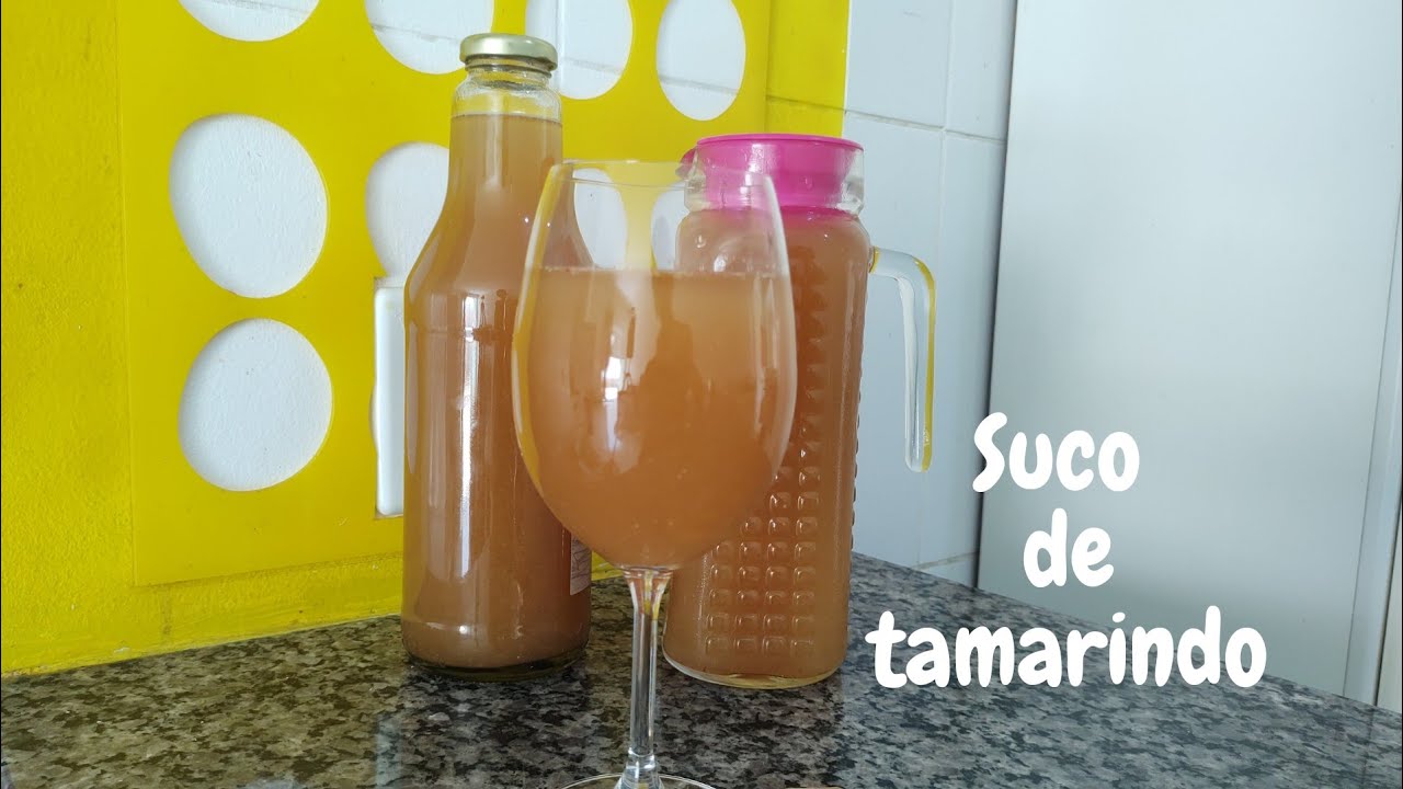 Receita de suco de TAMARINDO.