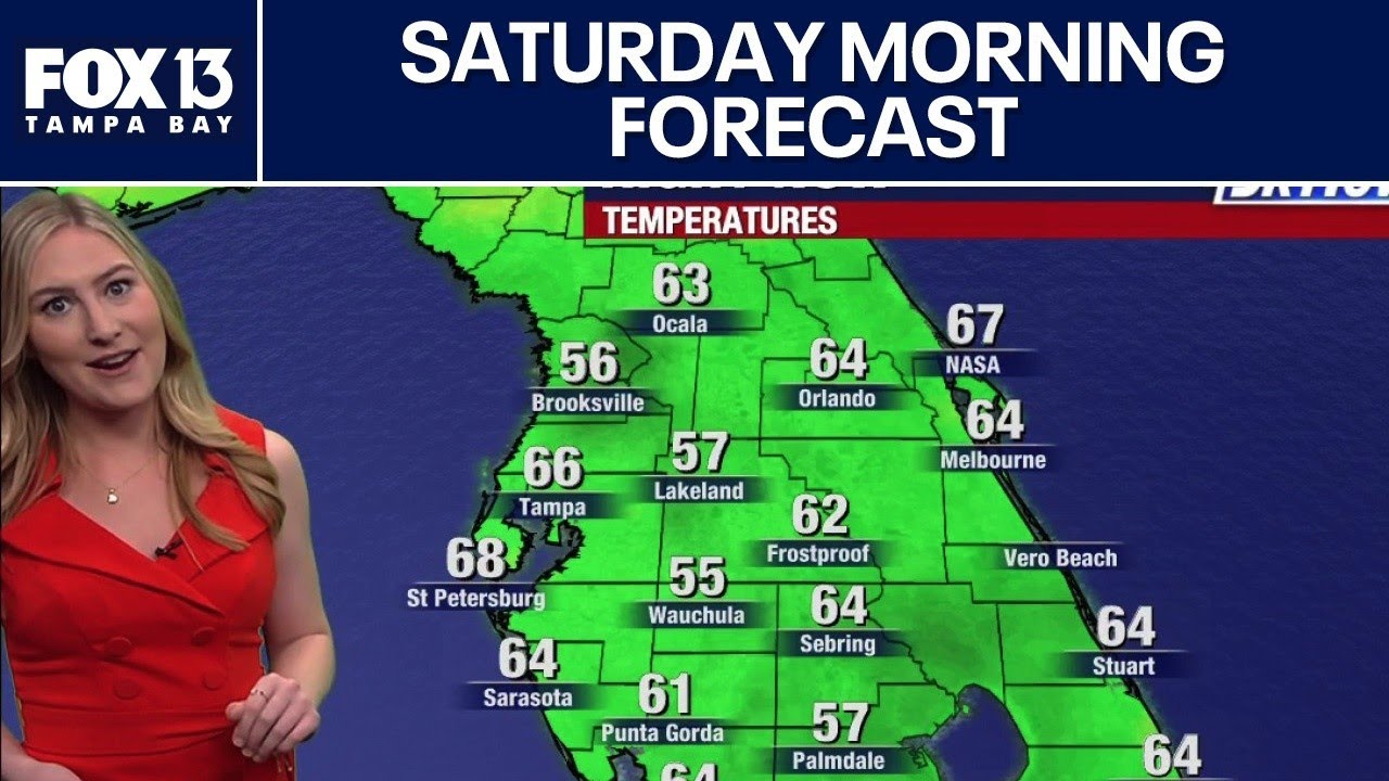 Tampa Weather | Saturday morning forecast
