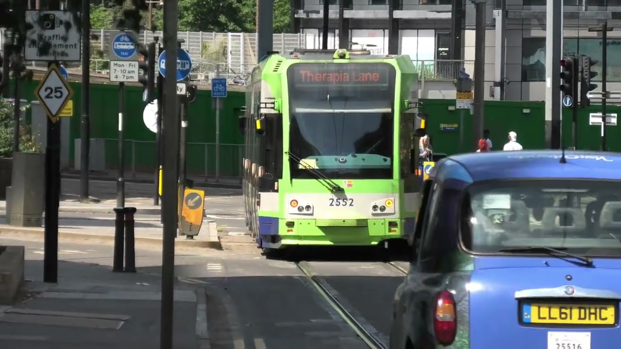 Uk Trams  East Croydon 2023