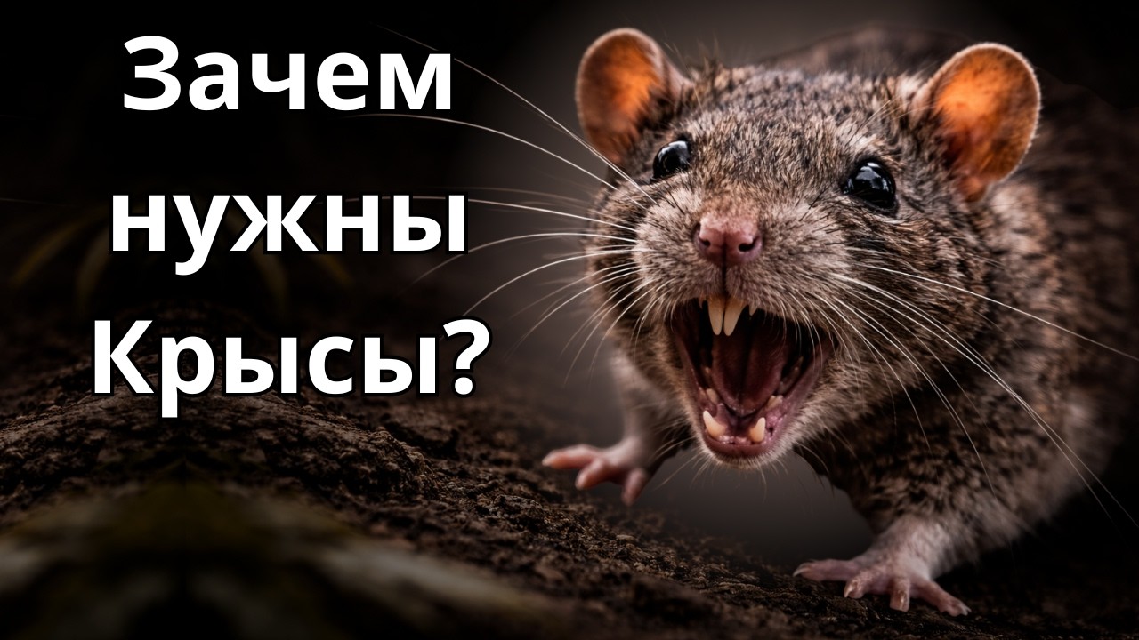 Крысы: почему природа не может без них обойтись?