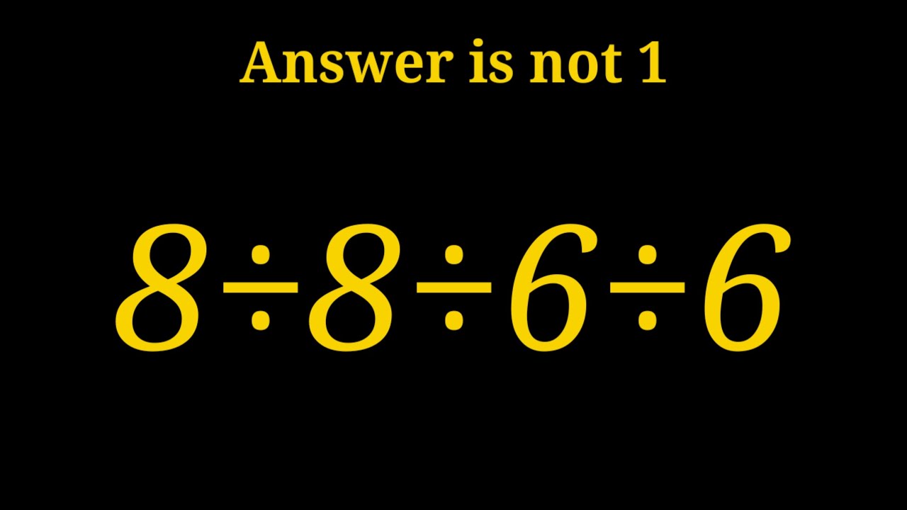 1% get this right 
