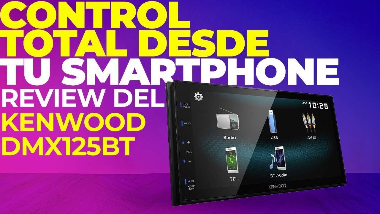CONTRÓLALO CON TU CELULAR | KENWOOD | DMX125BT