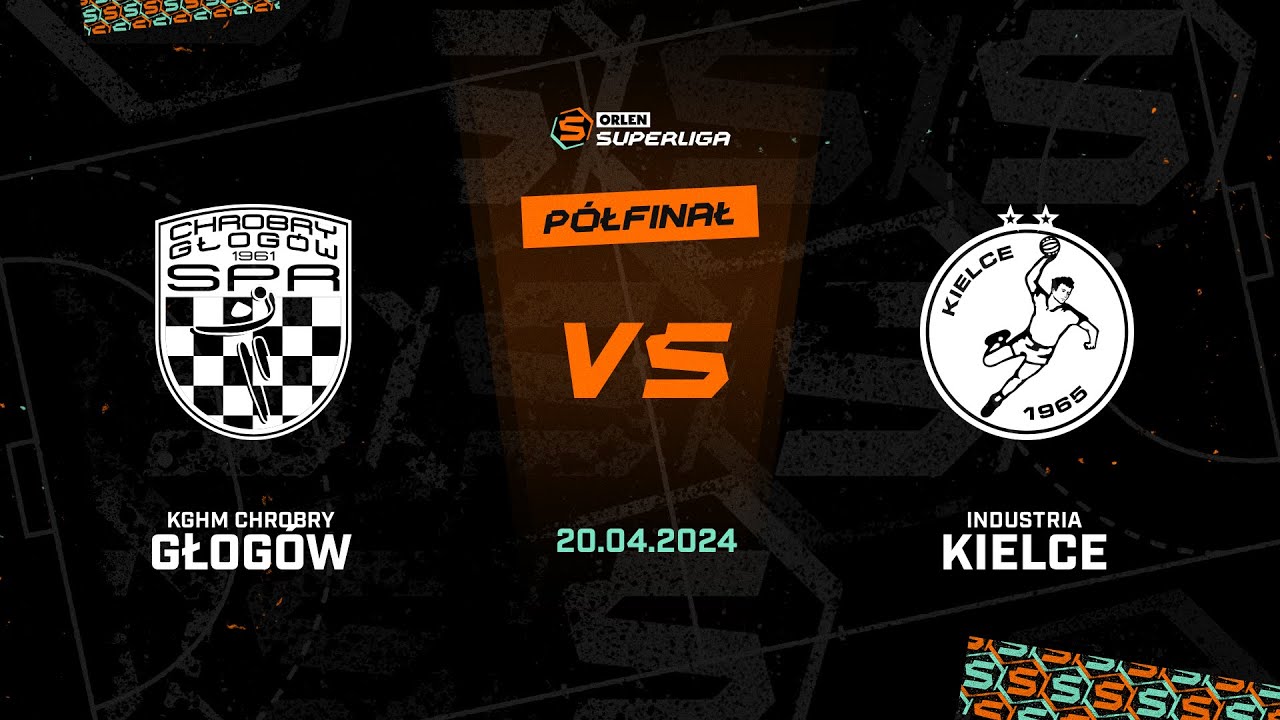 Półfinał: KGHM Chrobry Głogów - Industria Kielce [SKRÓT]