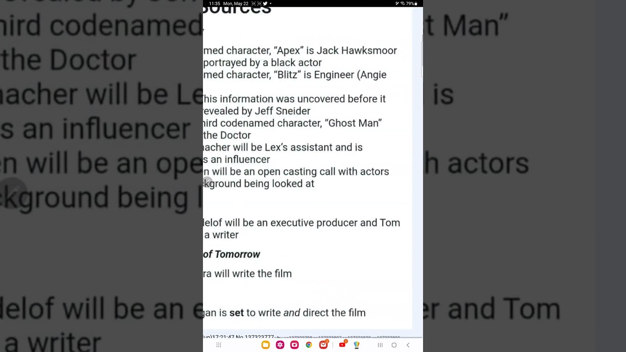 DCEU leaks