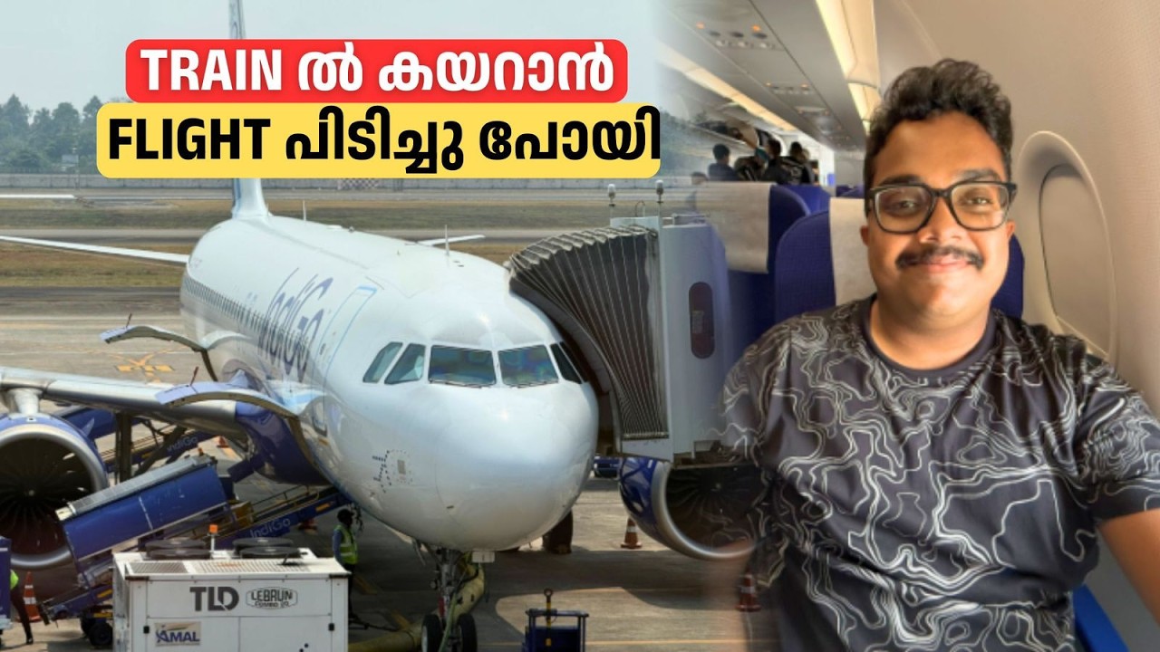 I Flew 1000+ KMs Just to Board a Train ! Kochi – Hyderabad Indigo Journey | Amrit Bharat Trip Begins