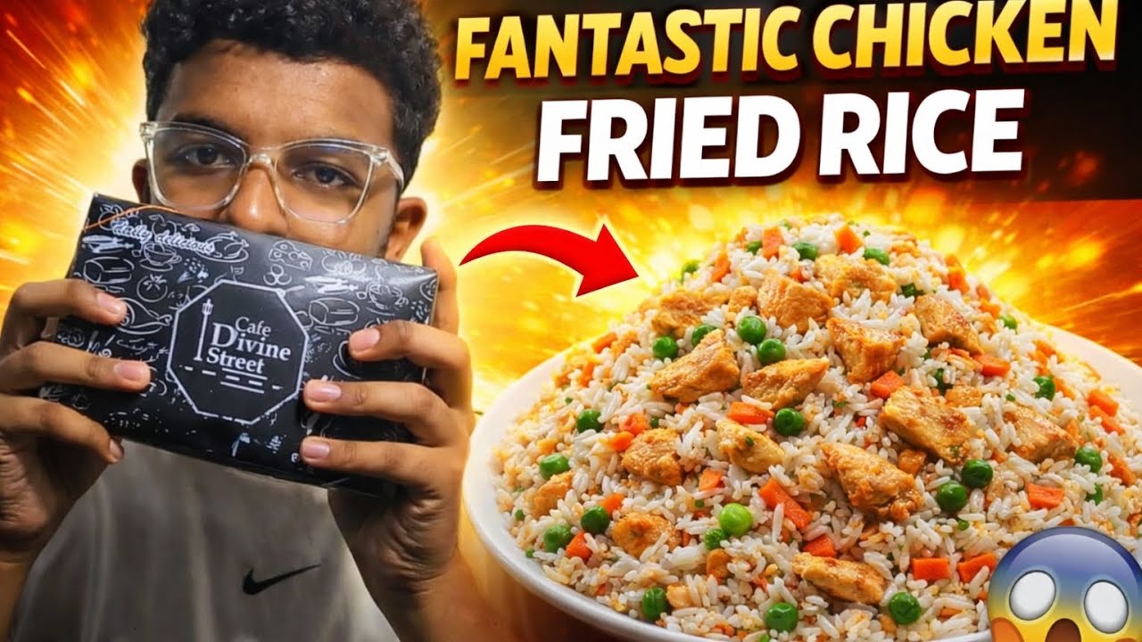 Chicken Fried Rice + 7UP Drink || මේකනම් පිස්සුවක් බන් || Food Video || 2 || Sri Lanka 🇱🇰  