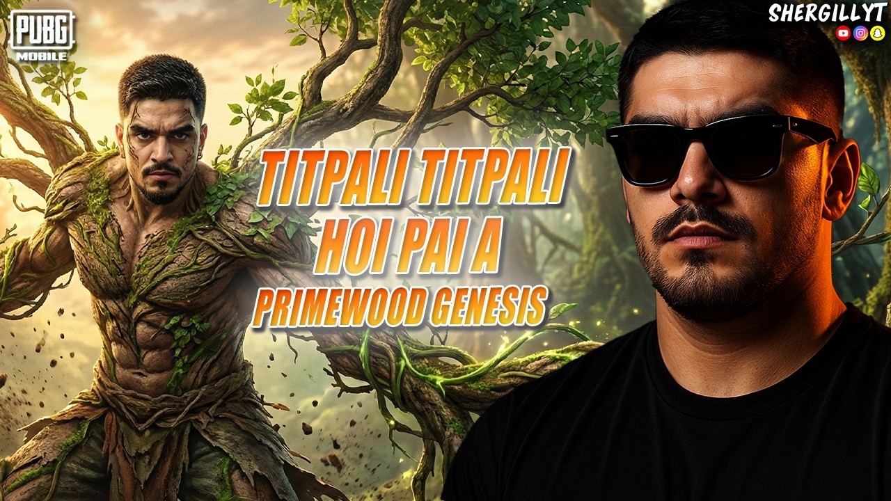 🔥 TITPALI TITPALI HOI PAYI 🦋 in Primewood Genesis | PUBG Mobile | BGMI #Gaming #bgmilive