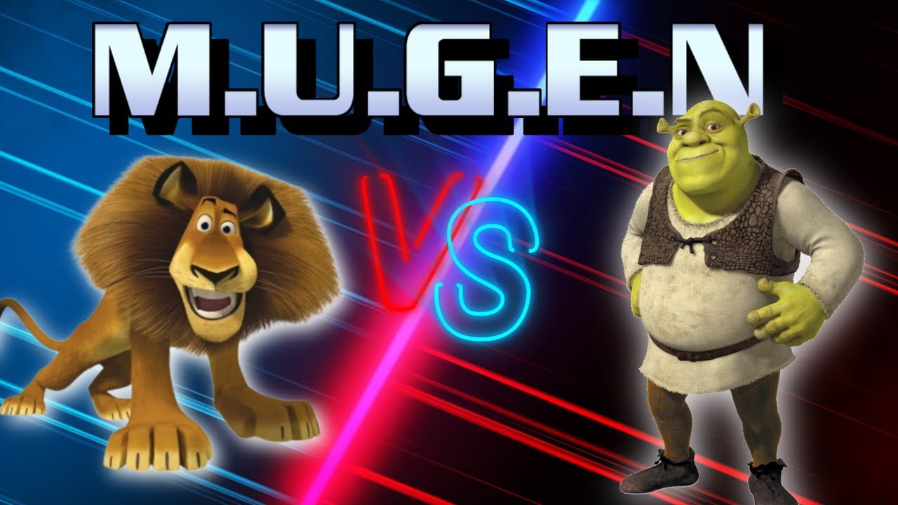 Happy New Year! 🎉 REQUESTED BY @diaznakono7678: Alex The Lion VS Shrek - Mugen Battle