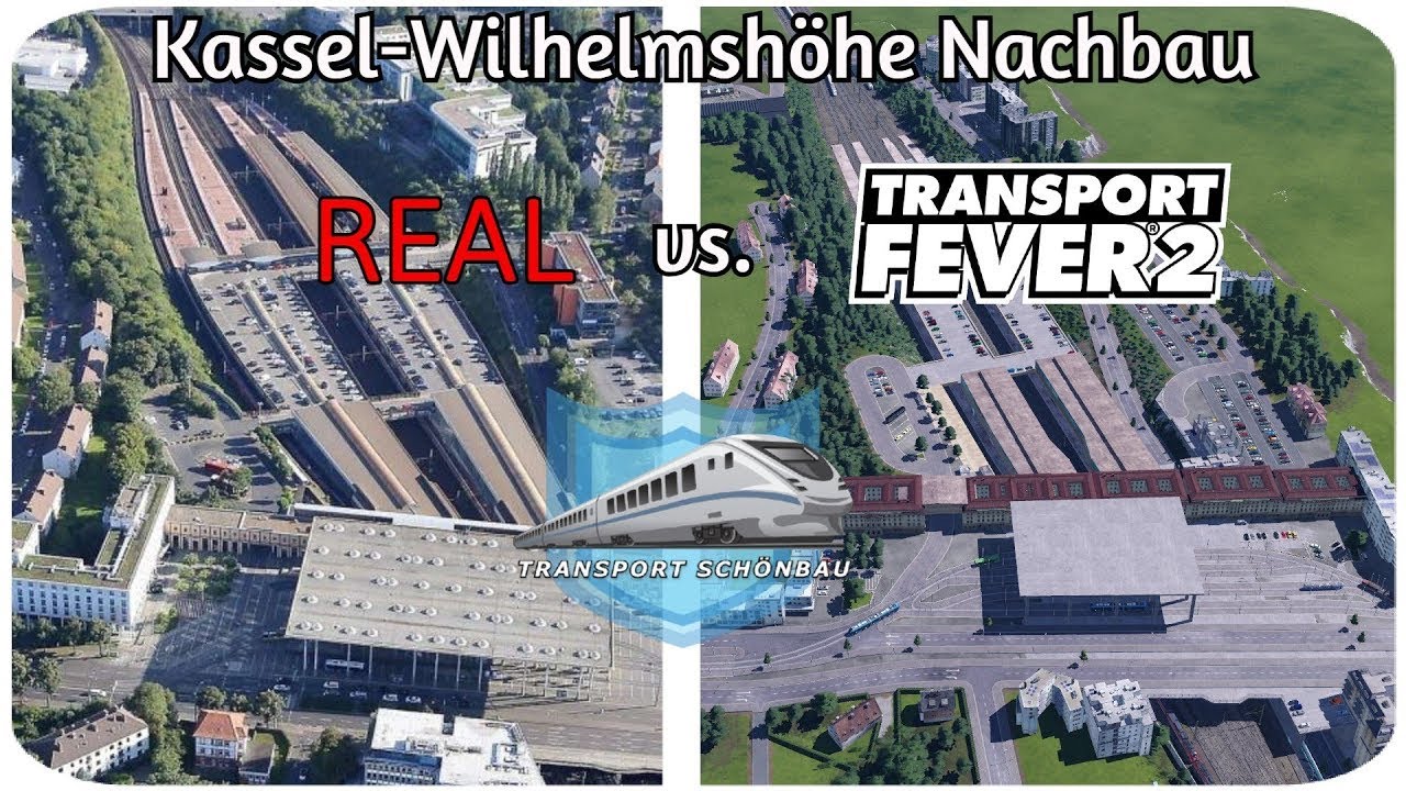 Transport Fever 2 | Nachbau Kassel Wilhelmshöhe von Transport Schönbau