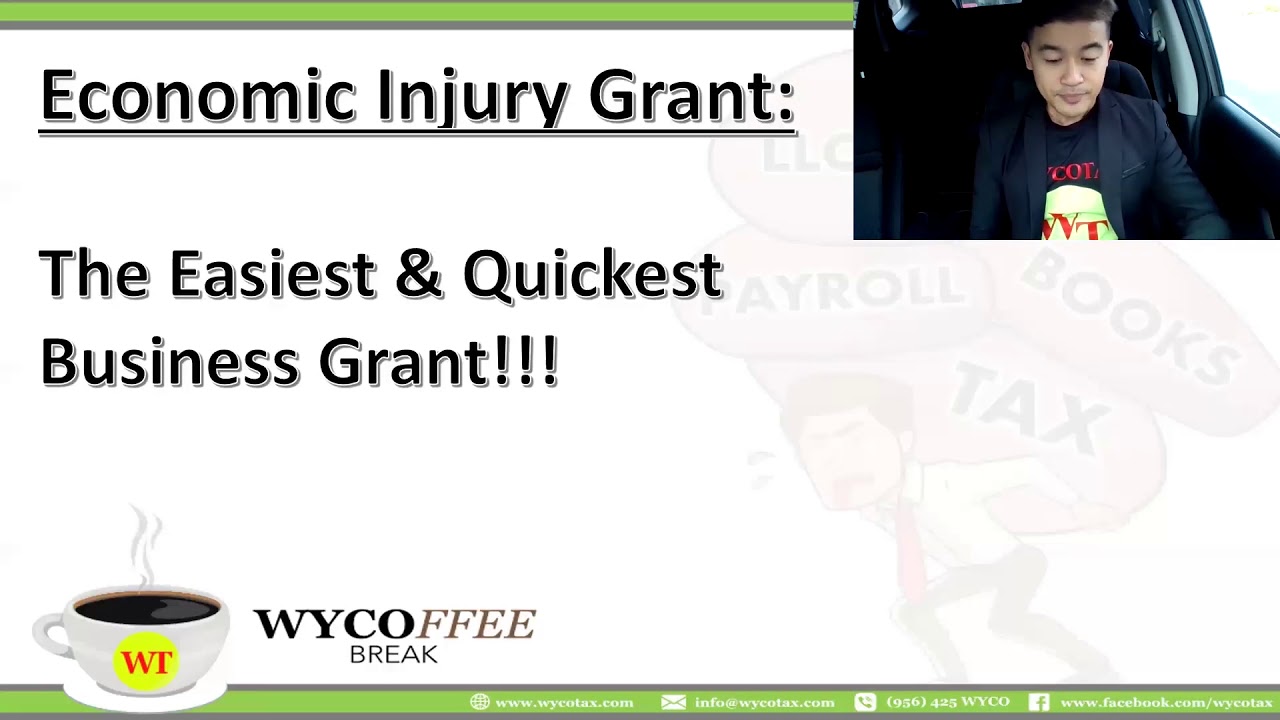 Economic Injury Grant: The Easiest & Quickest Business Grant!