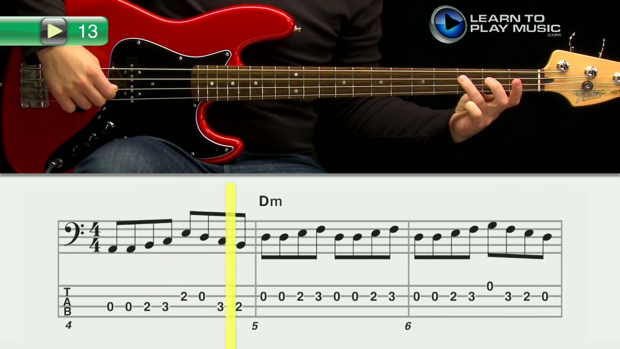 Ex013 - Beginner Bass - Backing Mix - Pick