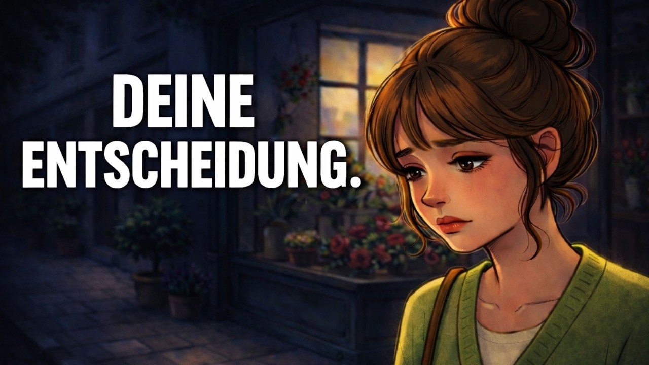 Wenn du aufhörst zu entscheiden, geht die Welt ohne dich weiter.| Motivierende Lebensgeschichte