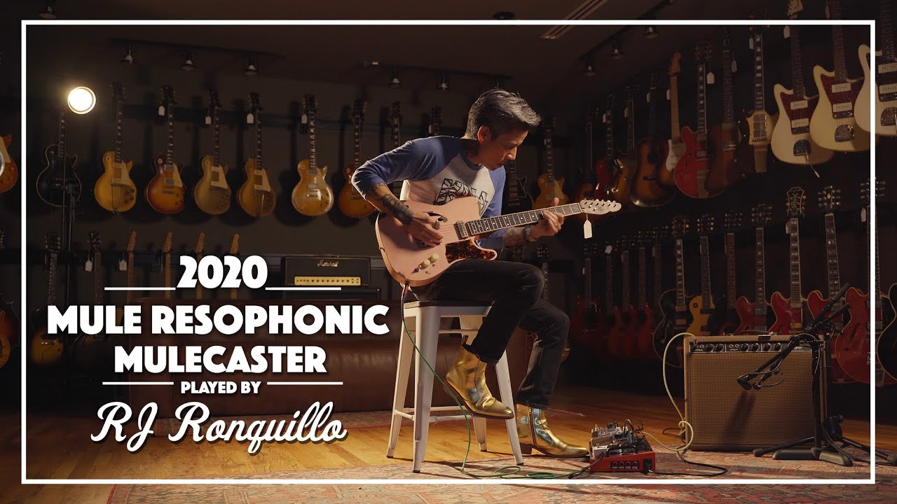 2020 Mule Resophonic Mulecaster played by RJ Ronquillo