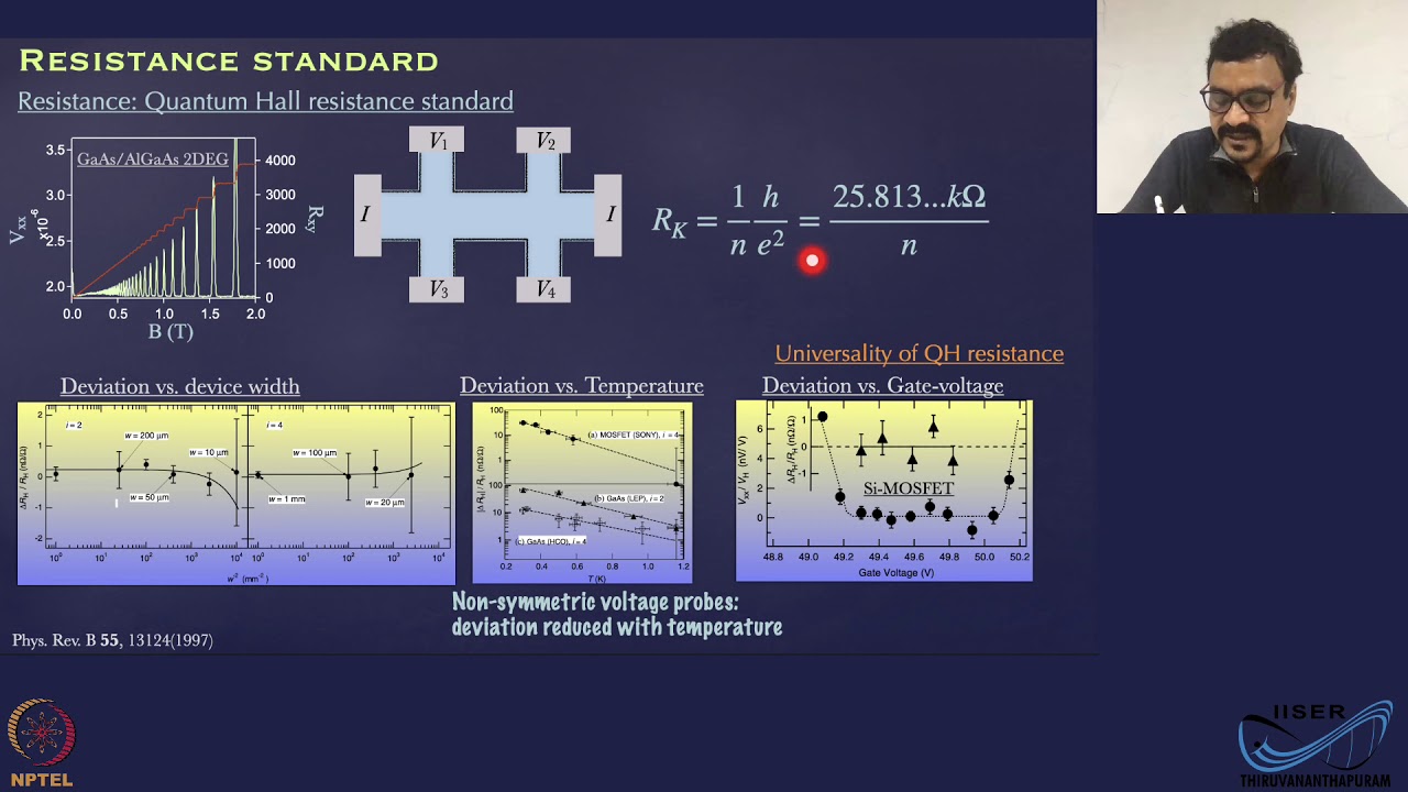 mod11lec29 - Quantum Electrical Metrology-I