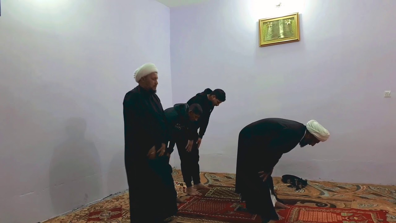 الشيخ الصيادي والشيخ شهيد العتابي تبين كيفية الالتحاق بامام الجماعه اثن