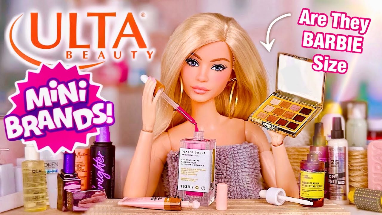 Mini Brands ULTA Beauty! (Part 2) Are They Barbie Doll Size? ZURU 5 Surprise