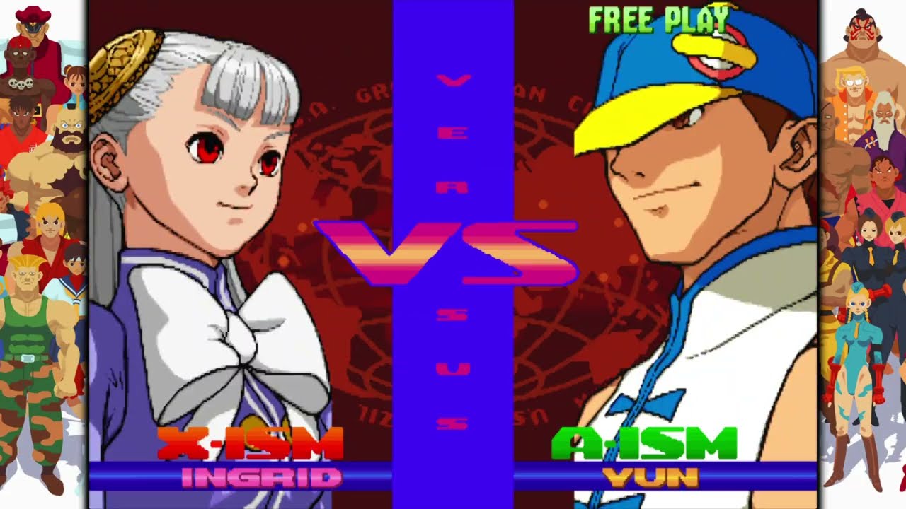 STREET FIGHTER ALPHA 3 UPPER (PS5) - Arcade Mode Ingrid