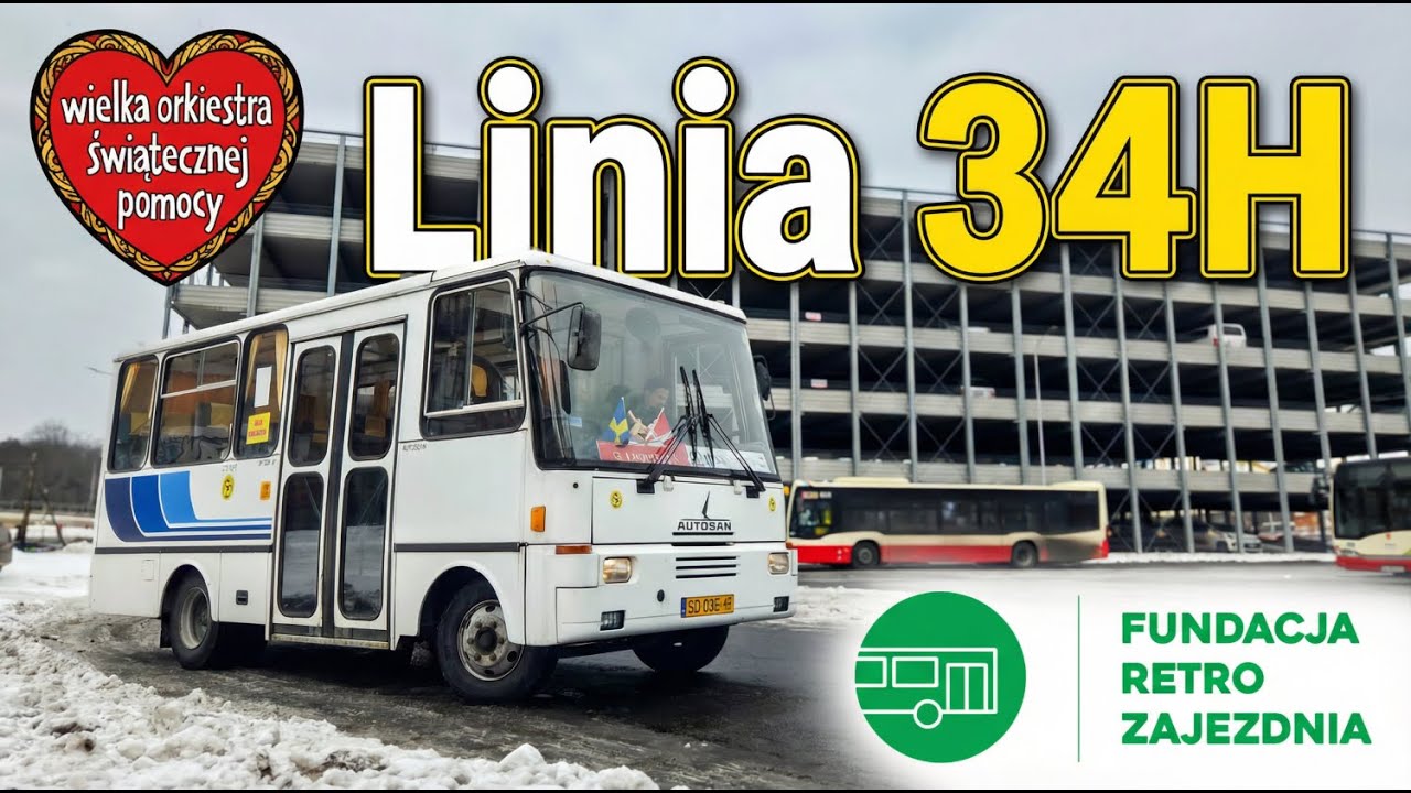 Gdańsk Linia 34H Wielka Orkiestra Świątecznej Pomocy | Fundacja Retro Zajezdnia