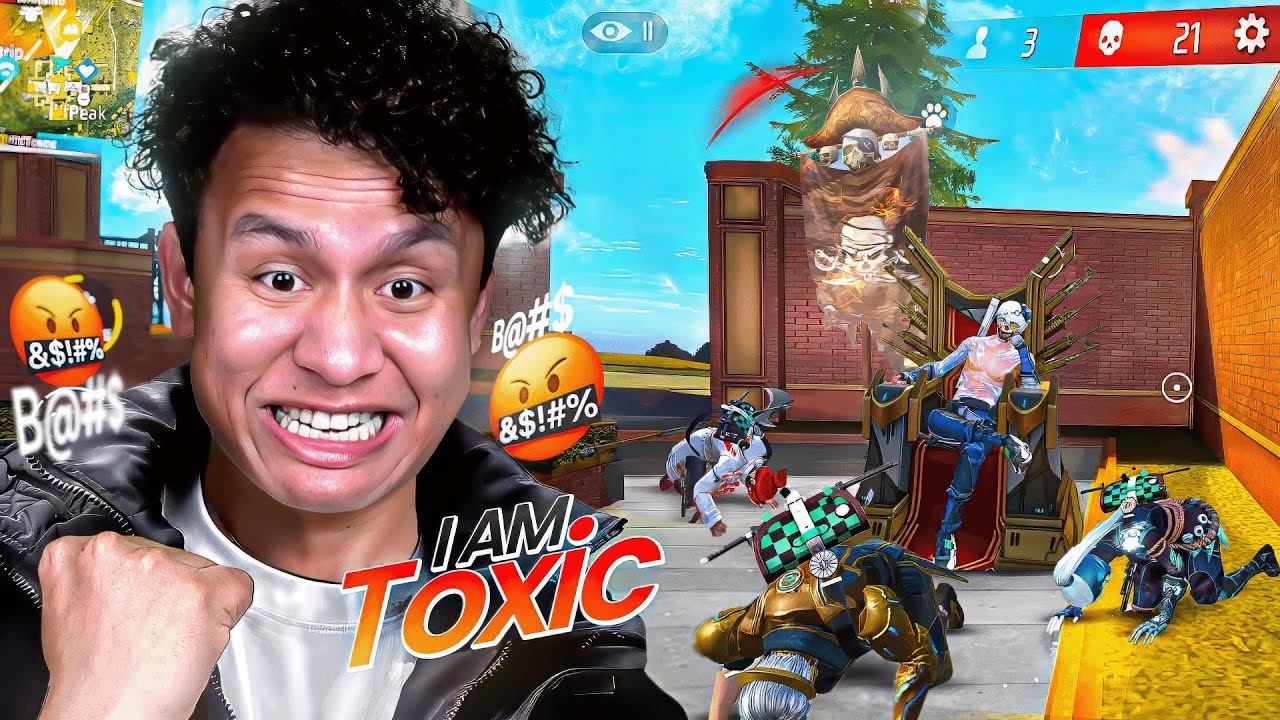 Tonde Gamer is Toxic Now 🫣 Per Kill 1 Emote Challenge 