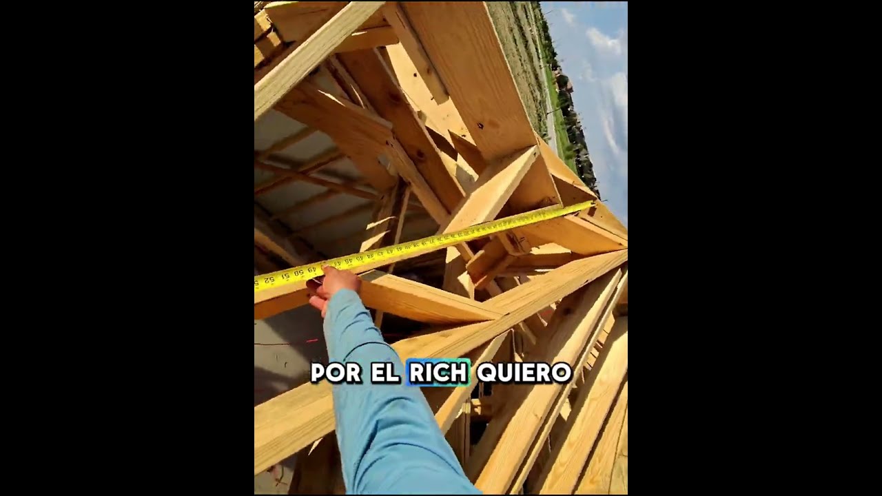 Acompáñenme a ver cómo se hace el Roof en las casas de Dallas, Texas , Estados Unidos