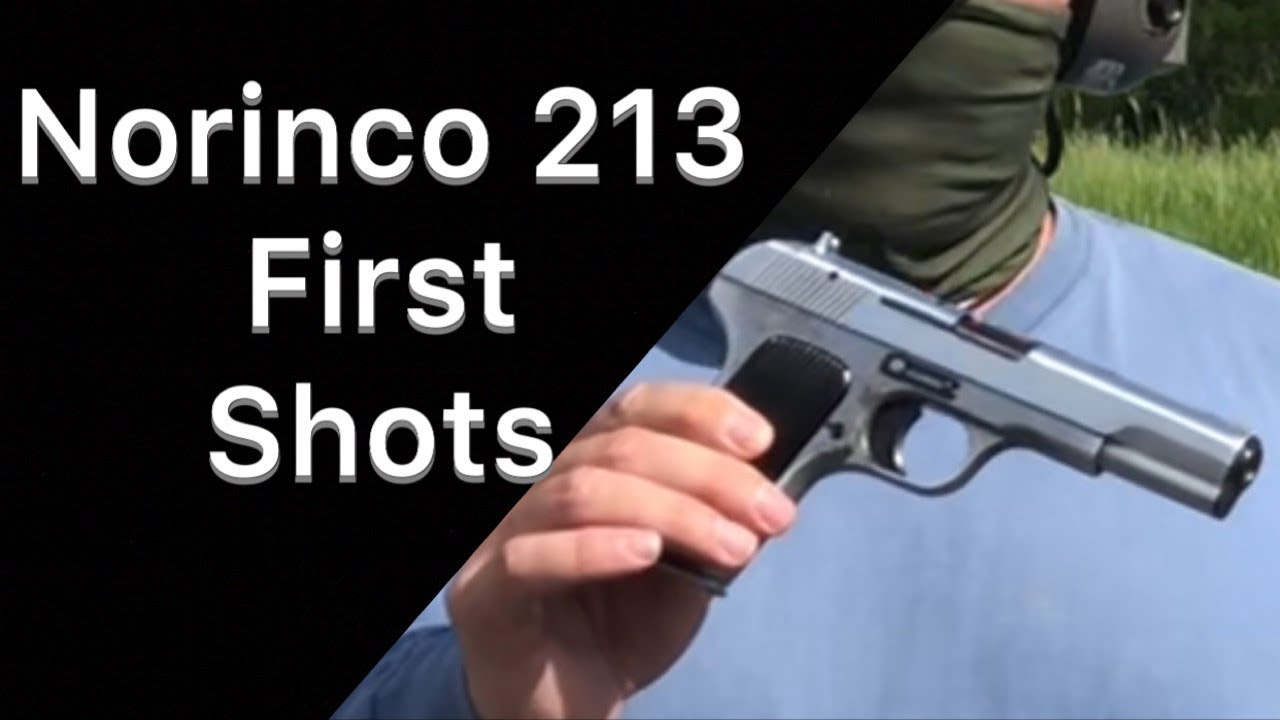 Norinco 213 Первые выстрелы