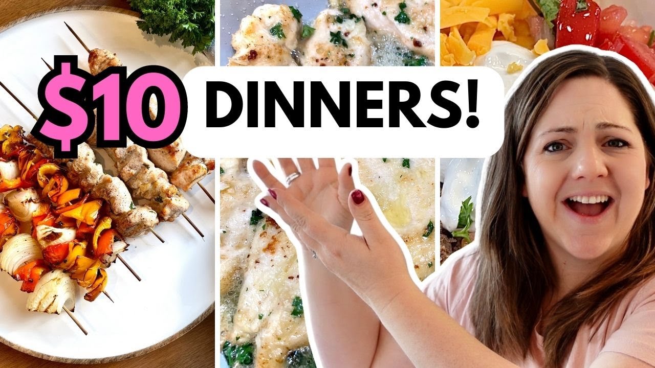 Inspired Low Budget Meals | Realistic Extreme Budget Meals for $10