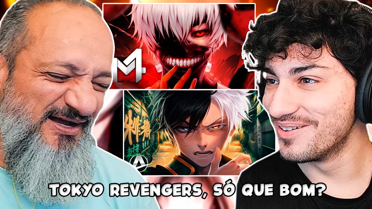 TOKYO GHOUL É MELHOR NO MANGÁ? - Kaneki & Sakura Haruka - M4RKIM & Anirap | REACT
