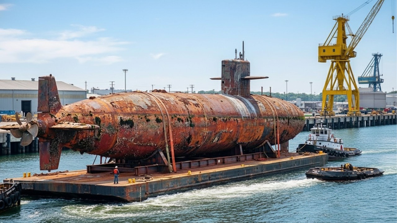 WE BOUGHT THE OLD NUCLEAR SUBMARINE USS THRESHER AND RESTORED IT — NOW IT’S WORTH $10 BILLION