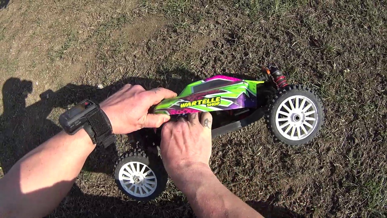 20min à fond en hobbytech spirite nxt 4s 2200kv
