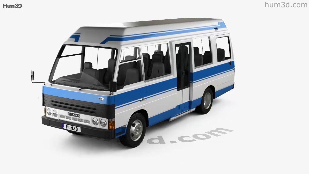Mazda T3500 Mini bus 1996 3D model by 3DModels.org