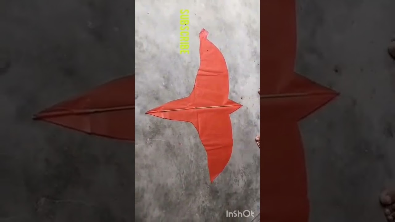 Bird Kite Eagle 🦅 Kite Making #shorts
