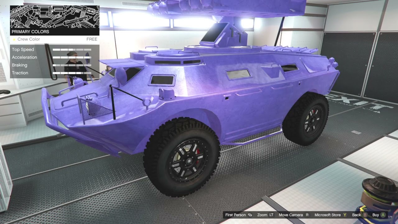 HVY APC TANK #CUSTOMIZATION #GTAONLINE 