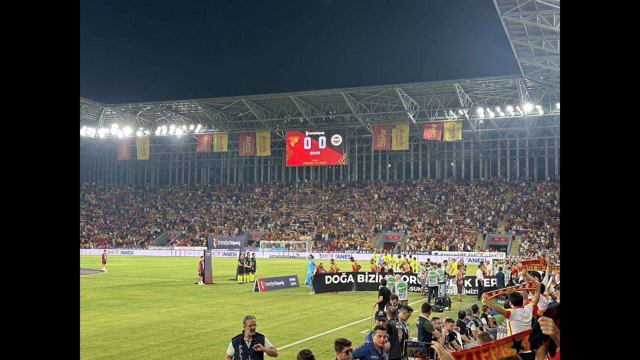 Göztepe Fenerbahçe Gürsel Aksel Stadı Geniş Özeti
