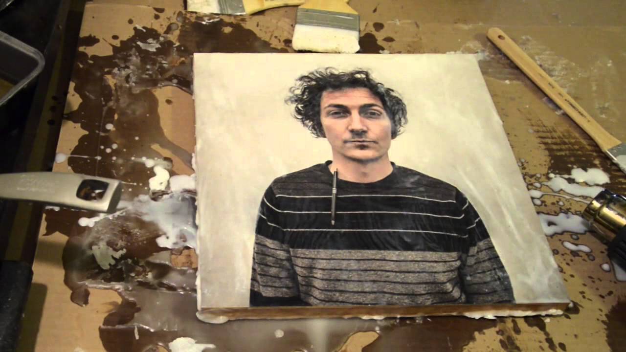 Encaustic Wax Mixed Media Photography Time Lapse